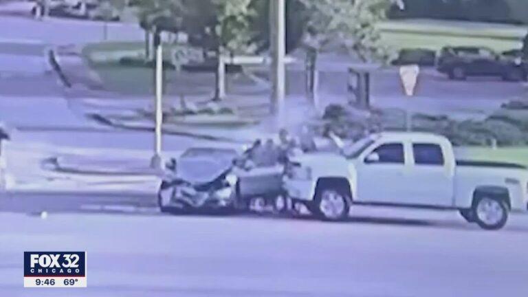 High School Football Team Members Rescue Car Crash Victim