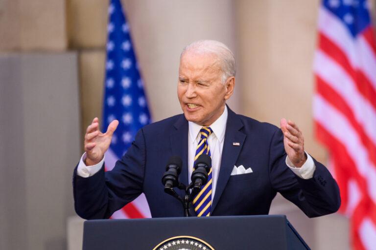Joe Biden’s Funeral Speech Ignites Anger