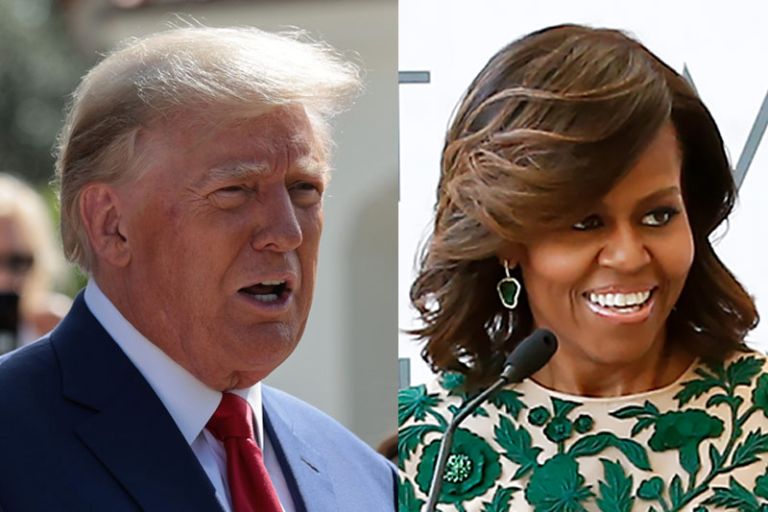 Trump Shares Wild Michelle Obama Post, Stuns Nation