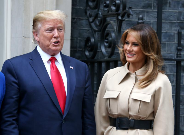 Donald and Melania Trump