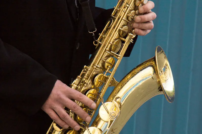 Saxophone Player Performance